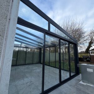 Veranda self-build kit, 4 x 3 m